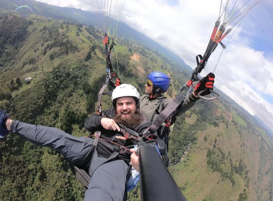 Paragliding Medellin with Transportation and free Videos - Price and value: why $124 makes sense here