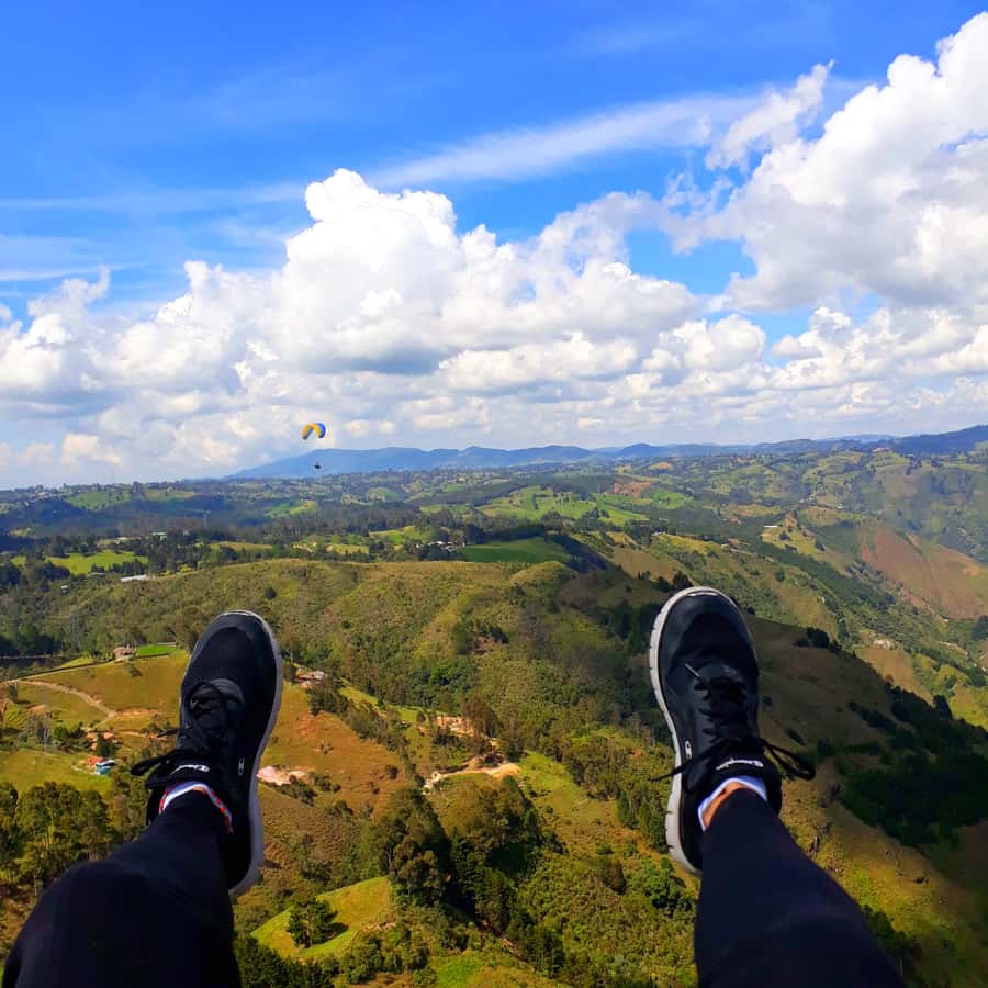 Paragliding Trip with Certified Pilots + Transportation - Medellín from above, minus the long commitment