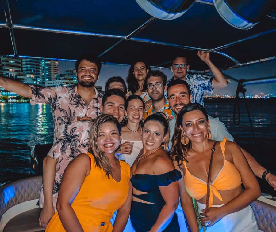 Party Boat in Cartagena Bay with NightClub Ticket - Boat size, comfort, and where your photos really happen