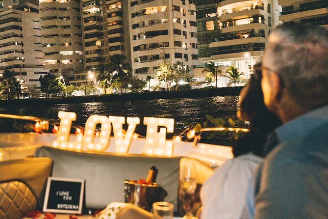 Romantic Date Night in the Bay of Cartagena - Captain and assistant: why it feels smooth on the water