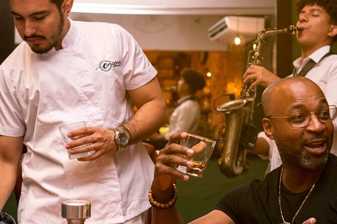 Rum & Rhythms a premium rum tasting with live music - The cheese and ham board: why food is part of the craft
