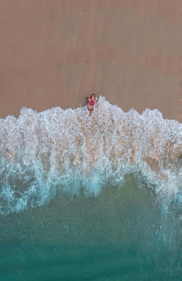 Santa Marta: Playa Cristal in Tayrona Parque Day Tour - Playa 7 Olas viewpoint, quick photos with the right timing