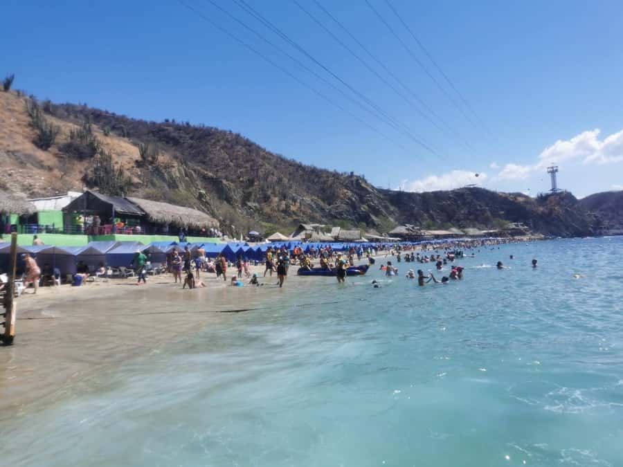 SANTAMARTA: TOUR Combo boat taxi, aquarium, lunch, and white sand beach - From El Rodadero to the Water Taxi: how this day actually flows
