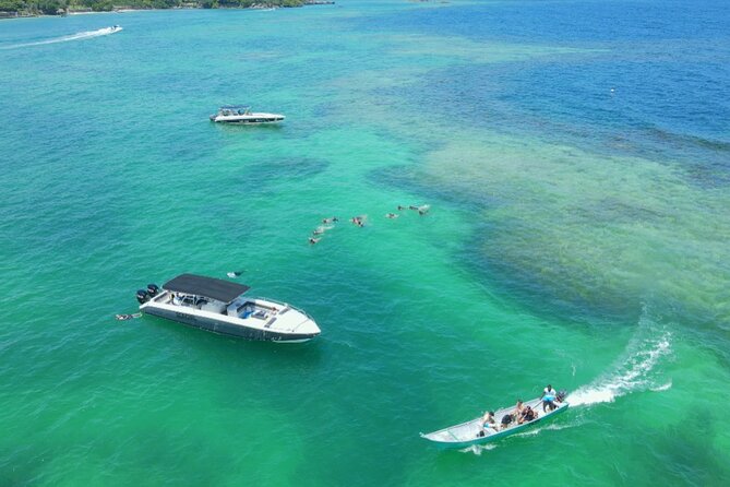 Sport Boat : Rosario Island,lunch on private island - Panoramic Cholón and the view of Playa Blanca Barú