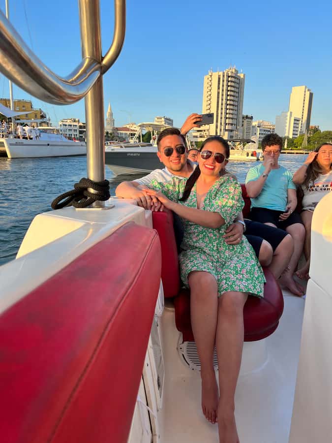 Sunset boat tour open bar and free club entrance Cartagena - The Bay Cruise: Old City Views and City-Light Magic