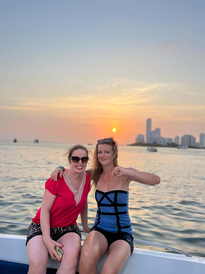 Sunset Party open bar on the bay while sharing with locals - Shared with Locals: What the Boat Dynamic Actually Feels Like