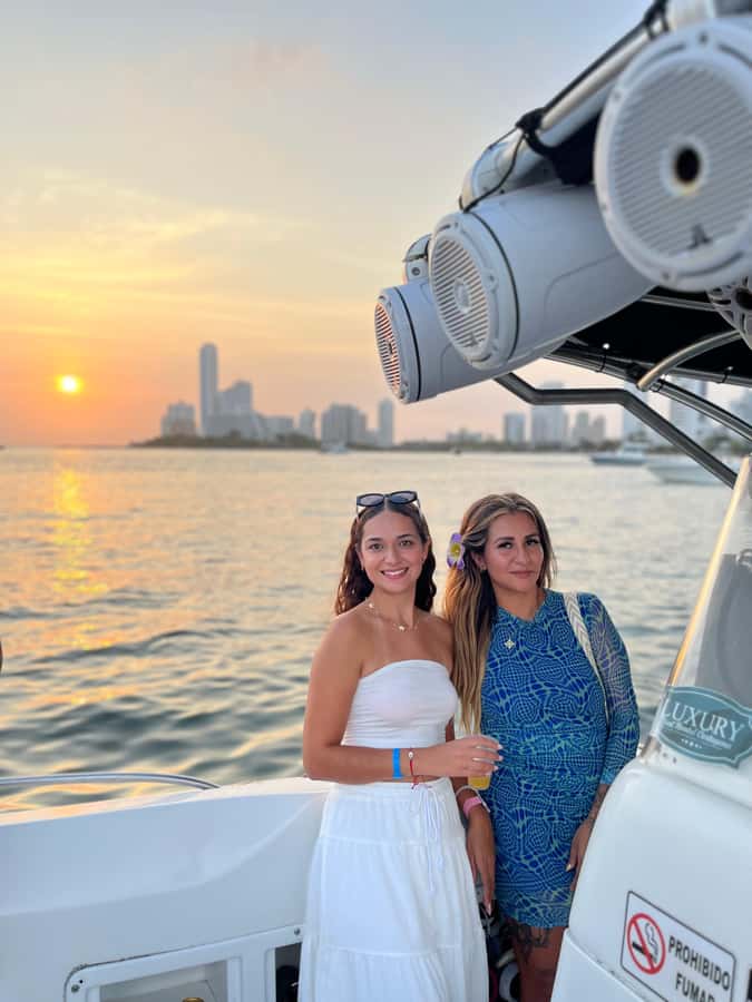 Sunset Party open bar on the bay while sharing with locals - Photo Stops Without the Long Detours: Statue of Carmen and a Lighthouse