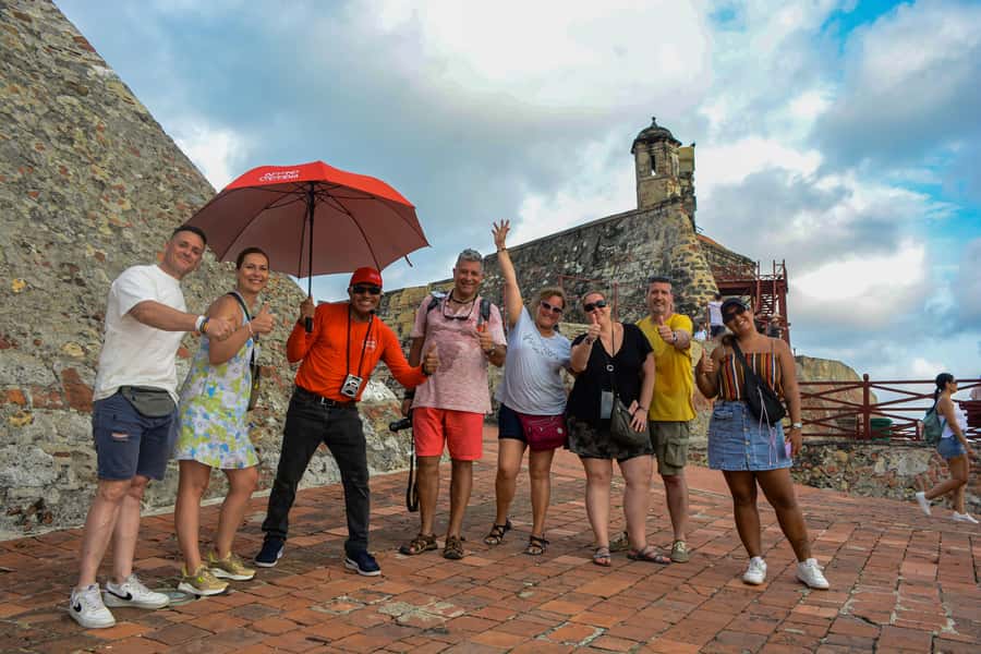 Tour Compartido al Castillo San Felipe de Barajas Cartagena - San Felipe de Barajas Fortress: the biggest military stronghold in Cartagena
