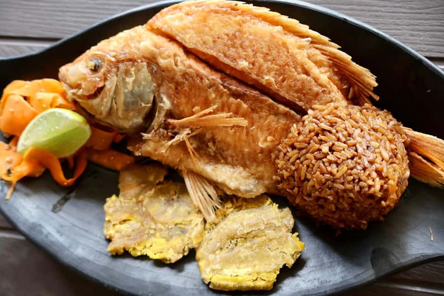 Typical lunch on beach, mangrove tour & fishing with natives - Mangrove canoe time: native stories, birds, and an island inside the wetlands